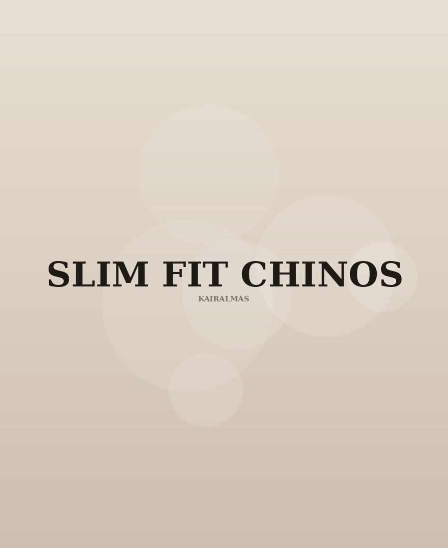 Slim Fit Chinos