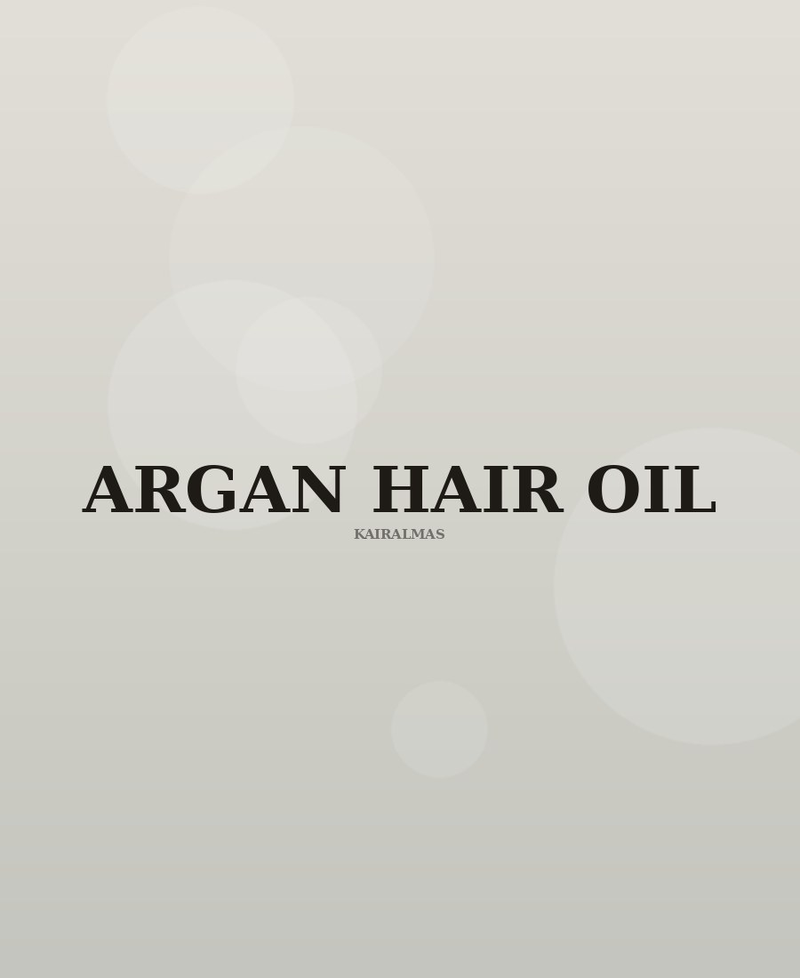 Argan Hair Oil